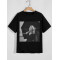Tricou Kate Moss cu umbrelă. Photo 1